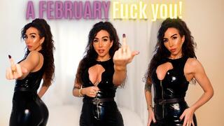 A February Fuck you