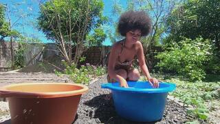 Maid gets fucked in the ass