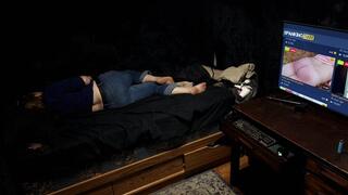 Katie gets a wake up spanking