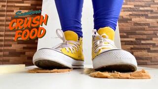 Crushing bread with my sneakers (780)