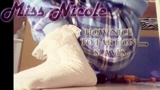 How nice to fart on slaves