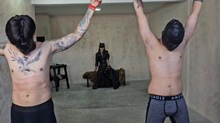 Unmerciless Threesome by Goddess Joanna, Ama K & Karina Blody