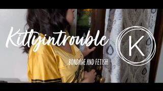 Buffalo Wild Wings girl bound and gagged