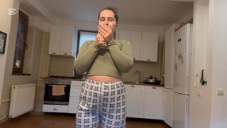 Smoking while stripping'