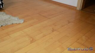 Green Running Shoes & Real Nylons – Shoeplay & Sock Tease