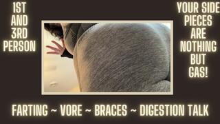 Your Side Pieces Are Nothing But Gas!