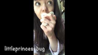 Secretly using my diaper