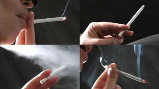 Eve 120s srb side residual exhales Follow the cigarette