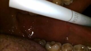 MISTY 120s green menthol inside