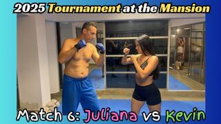 Fight 6 - Tournament at the Mansion: Juliana vs Kevin