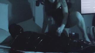 Gia mummified Frankie as she teases and denies him until he begs to finish, but does she keep going!?