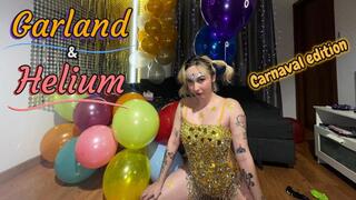 GARLAND & HELIUMS carnaval edition