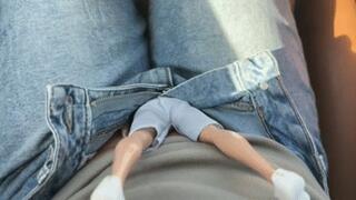 No bath for 5 days, he smells my holes 4K