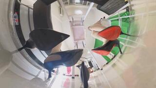 6K XINXIN YUANYUAN Office crushing dwarfs-360VR