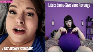 Lita Gets Same-Size Vore Revenge on Sydney Screams MP4 HD