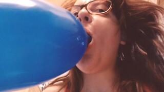 Bouncing Bliss: Nicoletta and Her Big Blue Balloon 1080HD
