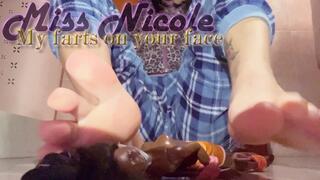 My farts on your face