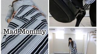 Mad Step-Mommy Cali Logan Shrinks and Flushes You (hd)