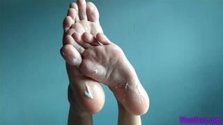 Oily High Arches - Soles - Long Toes - HD MP4