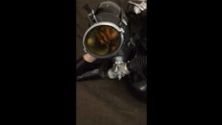 scuba mask and tank and latex tease longer version