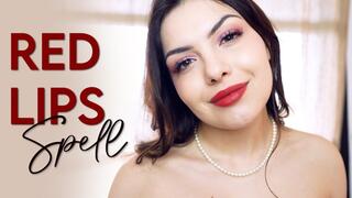 Red lips spell