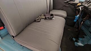 Teaching my friend how to drive the Bus