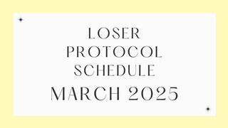The Loser Protocol Calendar March – Loser Lifestyle 2025 Challenge with Countess Wednesday - Sexual Rejection, Mind Fuck, Reprogramming, Verbal Humiliation, Real Loser Living MP4 1080p
