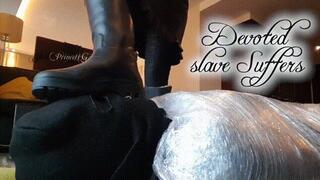 Devoted slave Suffers