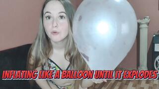 They inflate you like a balloon until you explode