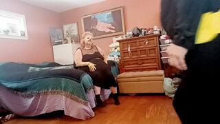 Bat Girl (nurse Vicki) Gives Bat Man a Blow Job! mp4