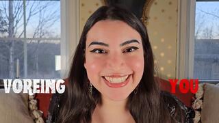 Voreing You Toilet Talk - Giantess Countess Wednesday Voreing, Swallowing You Whole, Digesting You, Turning You into Waste MP4 1080p