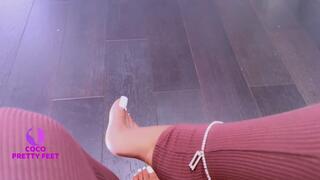 Addiction Training: Ebony Foot Worship & Barefoot Obsession