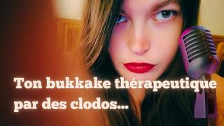 Ton bukkake thér@peutique par des clodos