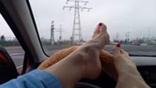 Cranking and pink nails (customer request)