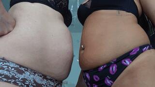 Making rolls from belly fat b