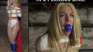 Power Girl VeVe in a Perilous Bind! Bondage Escape Challenge (Nov 2020)