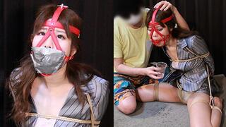 RK8 Japanese secretary Rika captured and trained for drooling Part4 (MP4)