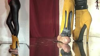 Woman at work, Double view