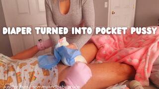 Wife Turns Your Diaper Into Pocket Pussy
