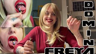 Doimina Freya chooses the best tiny slave | VORE
