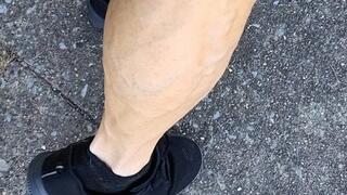 Tempest walking in star dress