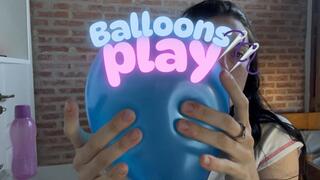 Balloons play