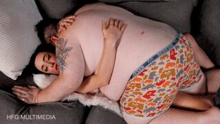 Ryan Alexander & Ama Rio: SSBHM Squash, Smother, & Fat Worship - Petite Girl Loves Fat Guys - Mp4 1080 hd