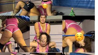 Crotch sitting, chest and face sitting plus Stinkface and submission