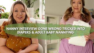Nanny Interview Gone Wrong Tricked Into Diapers & Adult Baby Nanny Job