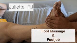 Juliette_rj Delicious Foot Massage Session Ending on a Rewarding FootJob Experience - FOOT MASSAGE - FOOTJOB - FOOT MASTURBATION - CUM SHOT - ORGASM