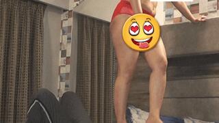 Indian Femdom Trampling and Foot Worship