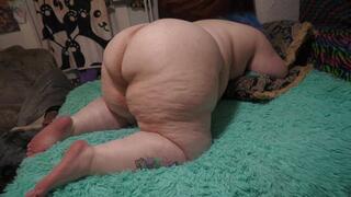 Spanking Big Ass with Hitachi Orgsm