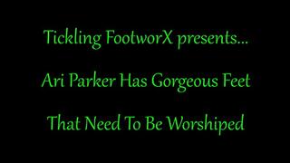 Ari Parker Has Gorgeous Feet That Need to be Worshiped