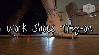 Work Shoe Try-on